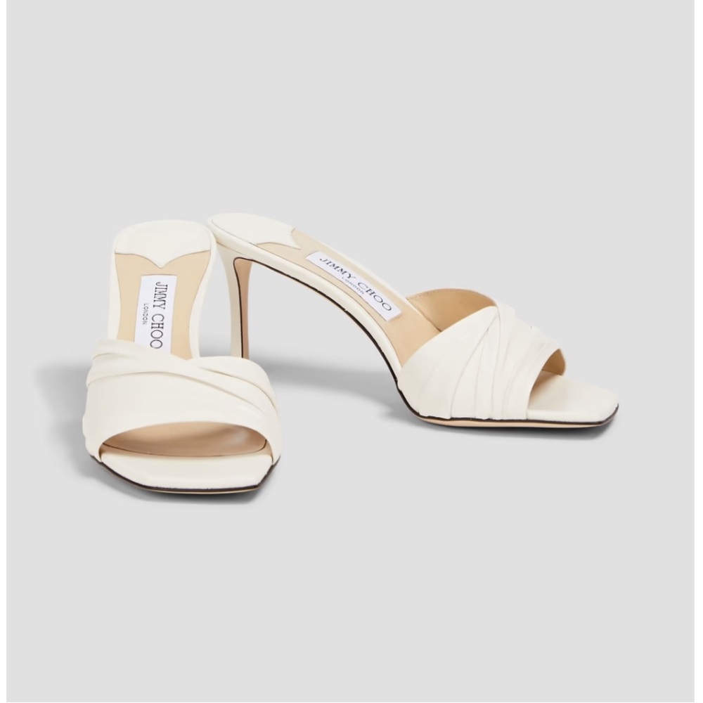 Jimmy Choo Basil Sandal in White